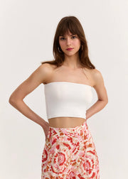 BEKKA BASIC BUSTIER CROP TOP